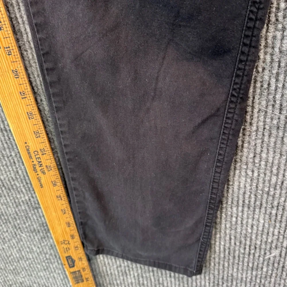 Wrangler Mens Black‎ Cargo Pants Regular Taper Gorpcore Utility Workwear 41x31